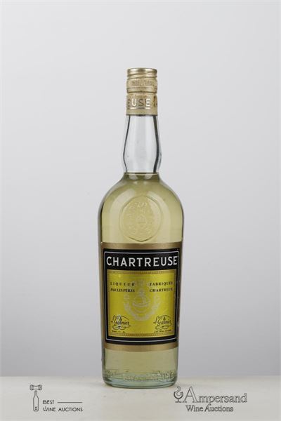 CHARTREUSE JAUNE NV - Peres Chartreux Voiron - 70ies - 43% - 1 Bottle