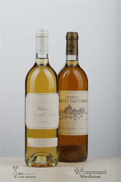 BLANC DE LYNCH BAGES + LARRIVET HAUT BRION BLANC 1996 - Mc - 1 Bottle