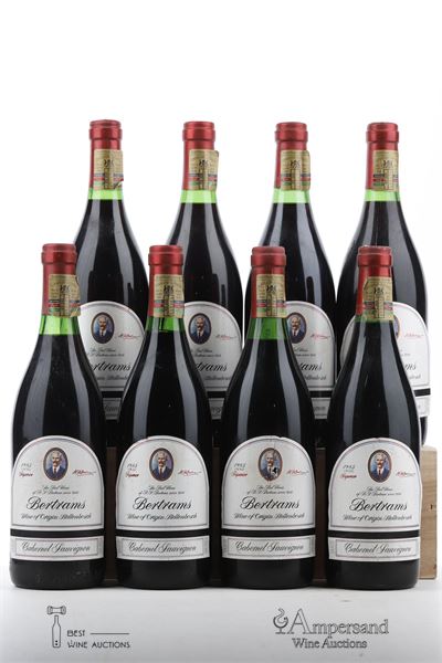 BERTRAMS CABERNET SAUVIGNON 1985 - Bertrams - 8 Bottles