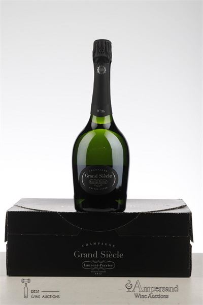 LAURENT PERRIER GRAND SIECLE NV - Laurent Perrier - 3 Bottles - Oc 3