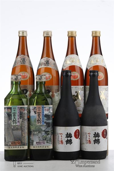 MIXED LOT OLD SAKE NV - Producers - 8 Bottles