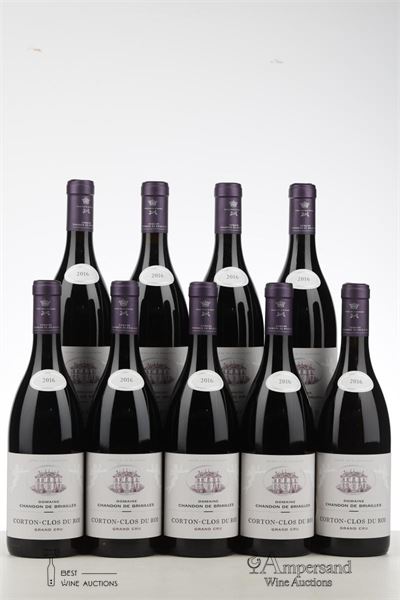 CORTON CLOS DU ROI 2016 - Chandon de Briailles - 9 Bottles