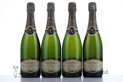 CHARLES HEIDSIECK BLANC DES MILLENAIRES 1983 - 4 Bottles