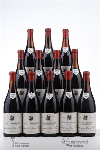 SAVIGNY LES BEAUNE LA DOMINODE 1981 - Chanson - Mb - 12 Bottles