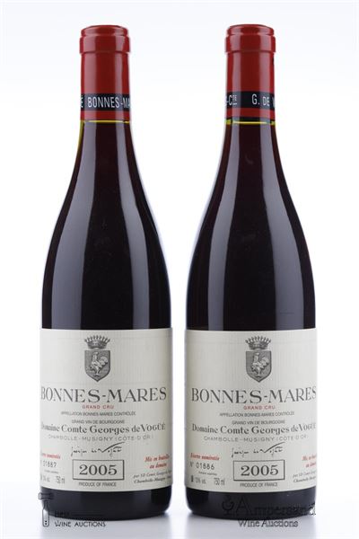 BONNES MARES 2005 - Comte de Vogue - 2 Bottles