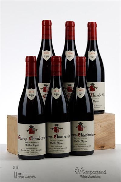 GEVREY CHAMBERTIN VIEILLES VIGNES 2010 - Denis Mortet - 6 Bottles