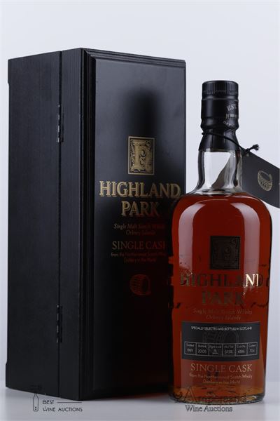 HIGHLAND PARK SINGLE CASK 1989 - Highland Park - Bottled in 2005 - Cask n°4386 - 57,3% - 1 Bottle - Owc 1