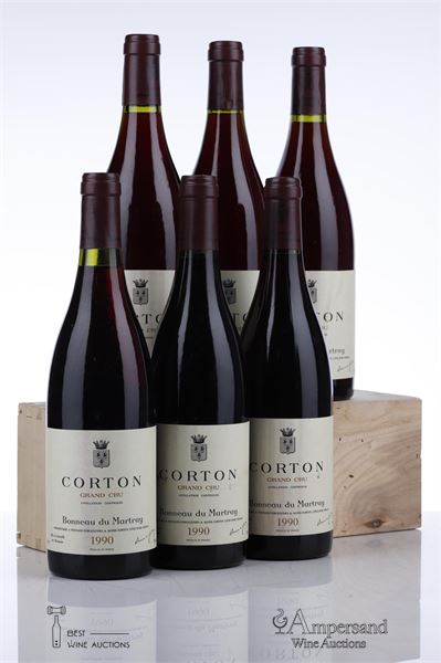 CORTON 1990 - Bonneau du Martray - 6 Bottles