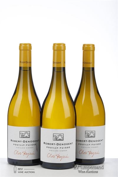 POUILLY FUISSE LES REYSSEE VIEILLES VIGNES 2015 - Robert Denogent - 3 Bottles