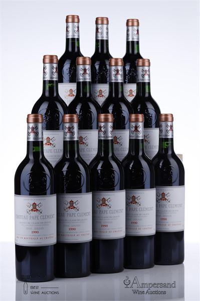 PAPE CLEMENT 1990 - 12 Bottles - Owc 12