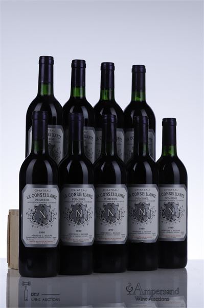 LA CONSEILLANTE 1990 - 9 Bottles - Owc 12
