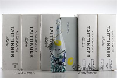 TAITTINGER COLLECTION ZAO WOU KI Taittinger 1998 - 6 Bottles in Oc 1