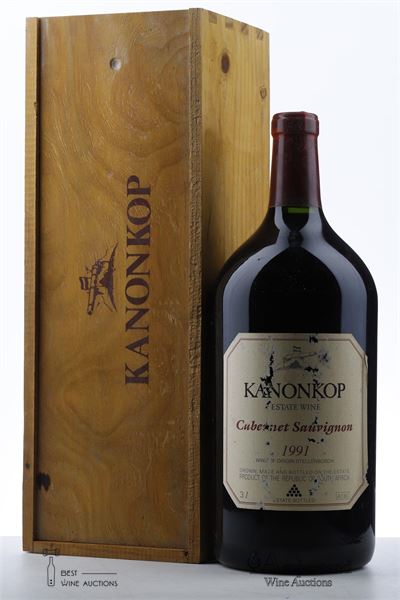 KANONKOP CABERNET SAUVIGNON 1991 - Kanonkop Cellars - 3,00 Ltr - Owc 1