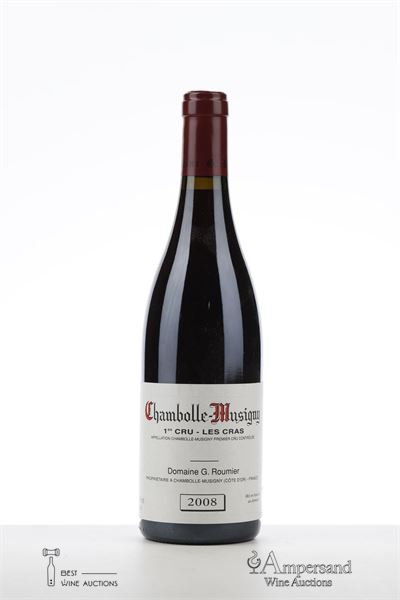 CHAMBOLLE MUSIGNY LES CRAS 2008 - Georges Roumier - 1 Bottle