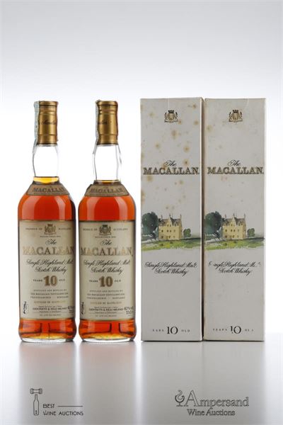 MACALLAN 10 Y  - Giovinetti - Alc 40% - 2 Bottles - Oc 1