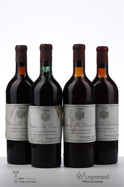LA DOMINIQUE 1958 - Negociant - 4 Bottles