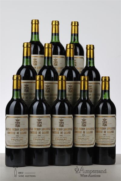 PICHON COMTESSE 1982 - Mc - 12 Bottles - Owc 12