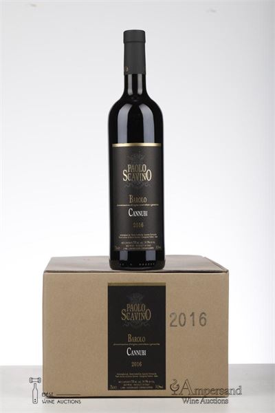 BAROLO CANNUBI 2016 - Paolo Scavino  - 6 Bottles - Oc 6