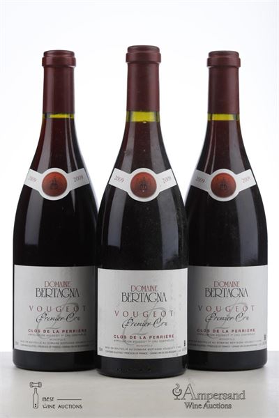 VOUGEOT CLOS DE LA PERRIERE 2009 - Bertagna - 3 Bottles