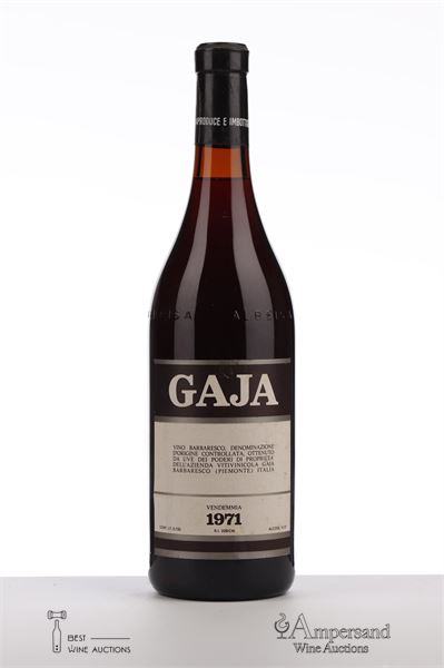 BARBARESCO 1971 - Gaja - 1 Bottle
