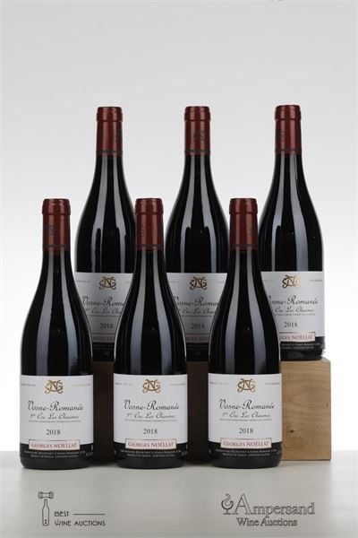 VOSNE ROMANEE LES CHAUMES 2018 - Georges Noellat - 6 Bottles