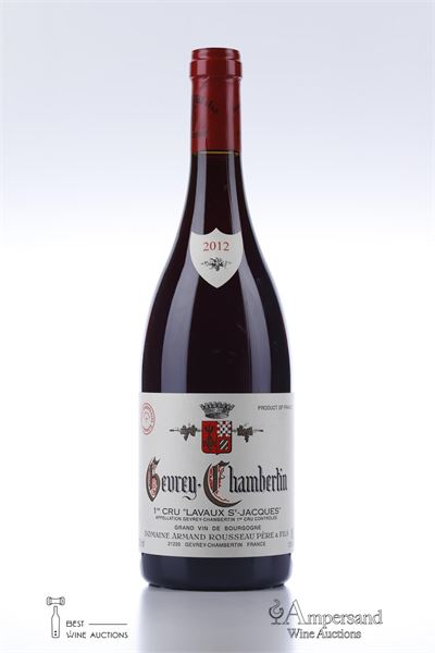 GEVREY CHAMBERTIN LAVAUX ST JACQUES 2012 - Armand Rousseau - 1 Bottle