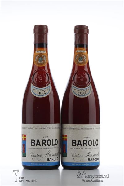 BAROLO RISERVA 1964 - Mascarello - 2 Bottles