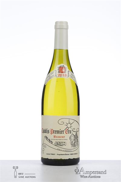 CHABLIS BEAUROY 2018 - Laurent Tribut - 1 Bottle