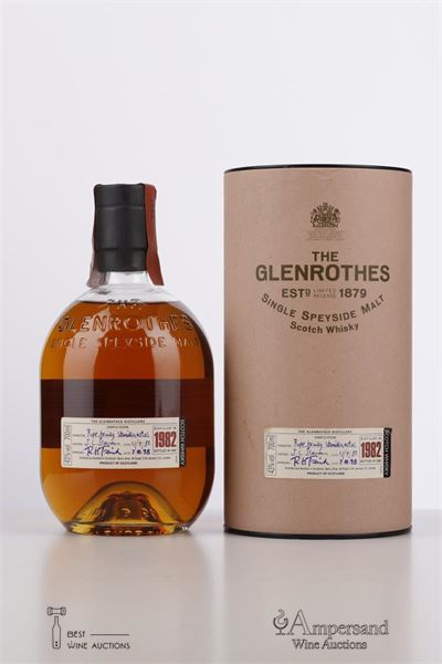 GLENROTHES 1982 Berry Bros  & Rudd - Bottled 1999 - Alc. 43% 1 bottle