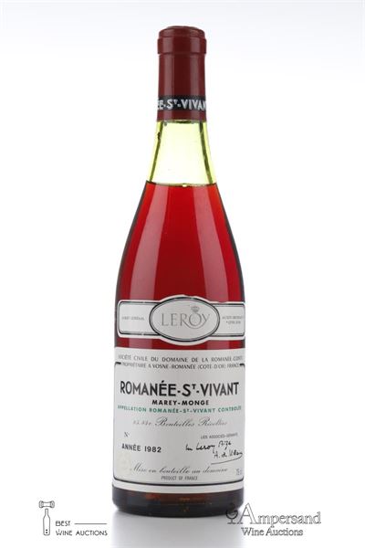 ROMANEE ST VIVANT Domaine de la Romanee Conti 1982 - 1 Bottle