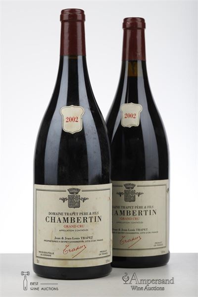 CHAMBERTIN 2002 - Louis Trapet - 2 Magnums
