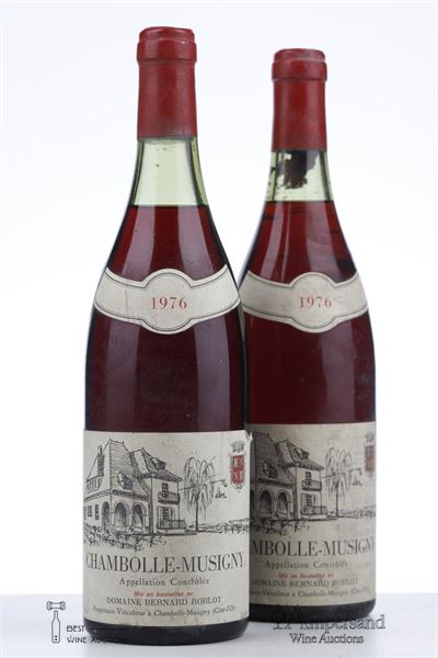 CHAMBOLLE MUSIGNY 1976 - Bernard Roblot - 2 Bottles