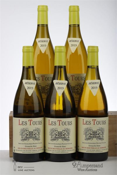 GRENACHE BLANC RESERVE LES TOURS 2019 - Reynaud - 5 Bottles