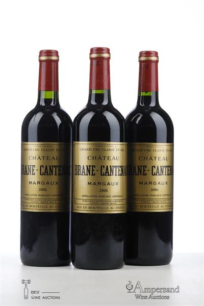 BRANE CANTENAC 2006 - Mc - 3 Bottles