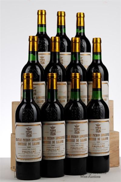 PICHON COMTESSE 1983 - 11 Bottles - Owc 12