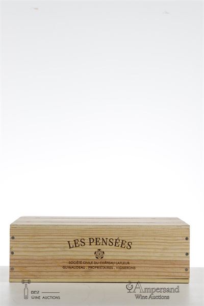 PENSEES DE LAFLEUR 2018 - Mc - 3 Bottles - Owc 3