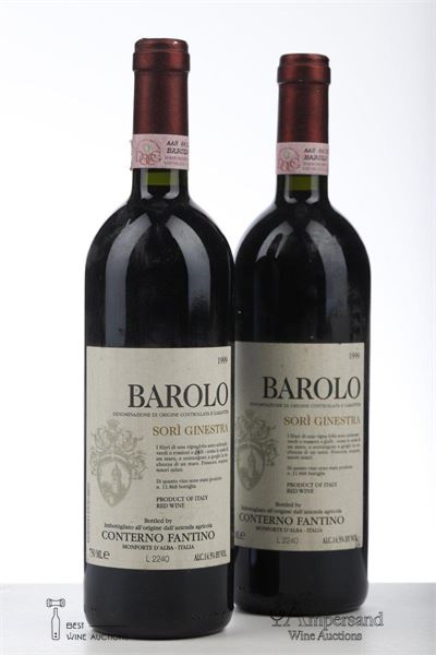 BAROLO SORI GINESTRA 1999 - Conterno Fantino - 2 Bottles