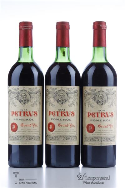 PETRUS 1974 - 3 Bottles