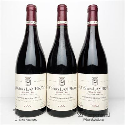 CLOS DES LAMBRAYS 2002 - Clos des Lambrays - 3 Bottles