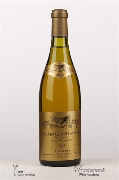 CORTON CHARLEMAGNE 1990 - Coche Dury - 1 Bottle