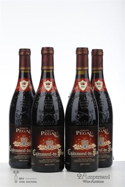 CHATEAUNEUF DU PAPE DA CAPO 2003 - Domaine du Pegau - 4 Bottles