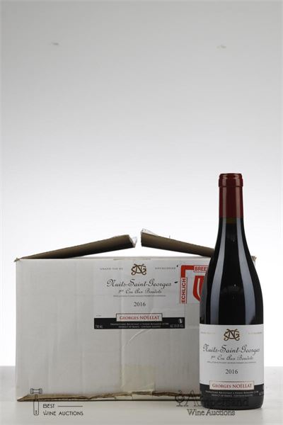 NUITS ST GEORGES AUX BOUDOTS 2016 - Georges Noellat - 12 Bottles - Oc 12
