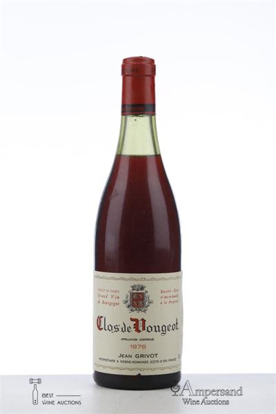 CLOS DE VOUGEOT 1976 - Jean Grivot - 1 Bottle