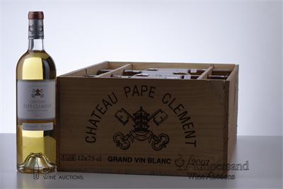 PAPE CLEMENT BLANC 2007 - 12 Bottles - Owc 6 - Owc 12