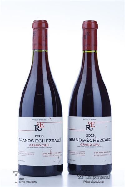 GRANDS ECHEZEAUX 2003 - Rene Engel - 2 Bottles
