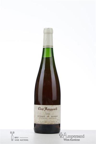 CLOS ROUGEARD BLANC COTEAUX DE SAUMUR 1989 - Clos Rougeard - Foucault - 1 Bottle