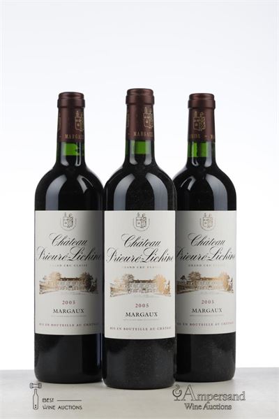 PRIEURE LICHINE 2005 - Mc - 3 Bottles