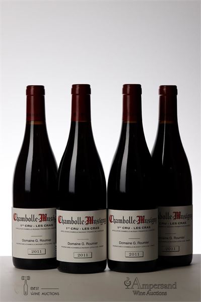 CHAMBOLLE MUSIGNY LES CRAS 2011 - Georges Roumier - 4 Bottles - Oc 6