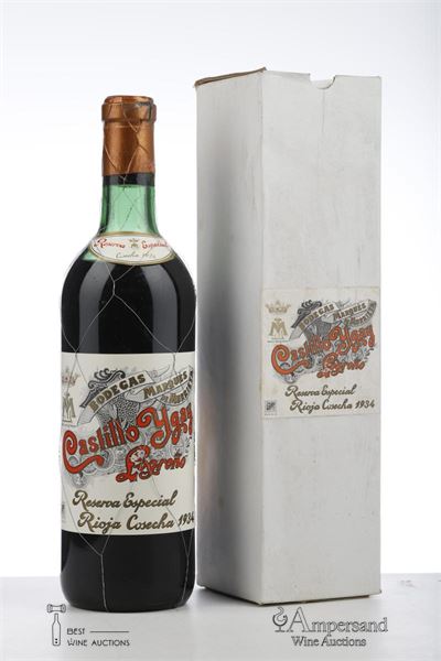 CASTILLO YGAY RESERVA ESPECIAL 1934 - Marques de Murrieta - 1 Bottle - Oc 1