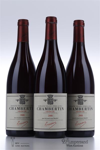 CHAMBERTIN 2008 - Trapet - 3 Bottles